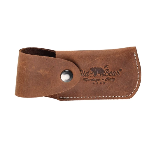 Antonini Old Bear Leather Sheath - Brązowe Etui na Nóż Składany