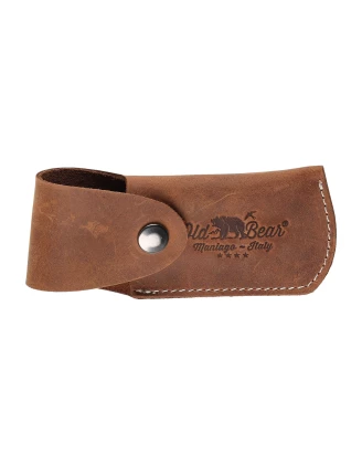 Antonini Old Bear Leather Sheath - Brązowe Etui na Nóż Składany