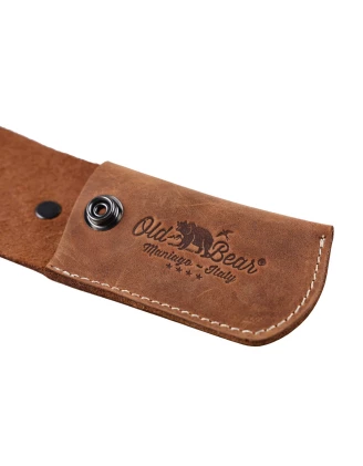 Antonini Old Bear Leather Sheath - Brązowe Etui na Nóż Składany