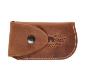 Antonini Old Bear - Skórzane Etui na Nóż Składany 145mm - Brąz