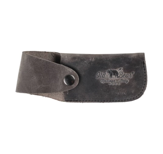 Antonini Old Bear - Skórzana Kabura na Nóż Składany 160mm - Antracyt | imag24.pl