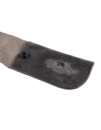 Antonini Old Bear - Skórzana Kabura na Nóż Składany 160mm - Antracyt | imag24.pl