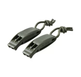 Gwizdek alarmowy Mil-Tec - 2 szt. oliwkowe