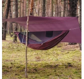 Hamak Lesovik Draka Burgundy Ron z zawieszeniem Sneka