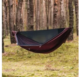 Hamak Lesovik Draka Burgundy Ron z zawieszeniem Sneka