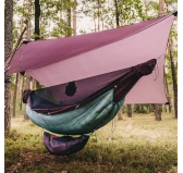 Hamak Lesovik Draka Burgundy Ron z zawieszeniem Sneka