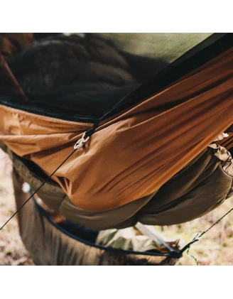 Hamak Lesovik Draka z zawieszeniem Sneka Golden Brown - imag24.pl