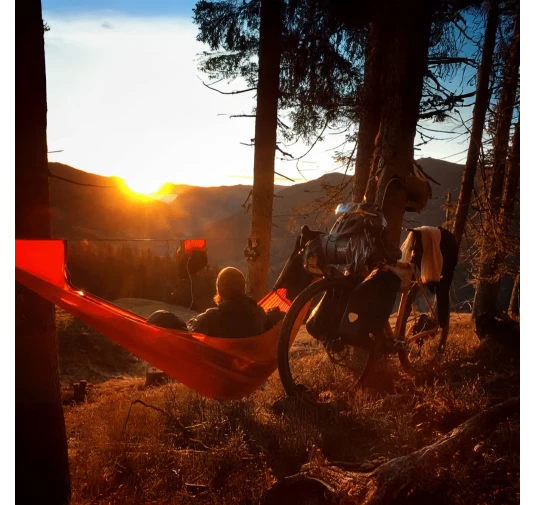 TTTM Lightest Pro Hammock - Granatowy