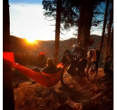 TTTM Lightest Pro Hammock - Granatowy