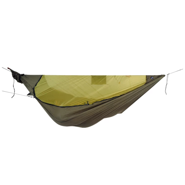 Hamak Ticket To The Moon Pro Army Green/Green z Moskitierą