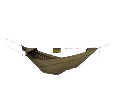 Hamak Ticket To The Moon Pro Army Green/Green z Moskitierą