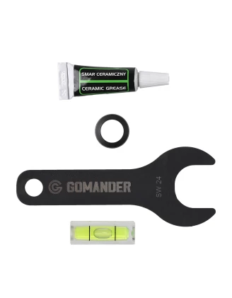 Hamulec Wylotowy Gomander Raptor 9mm 1/2x28 UNEF | imag24.pl