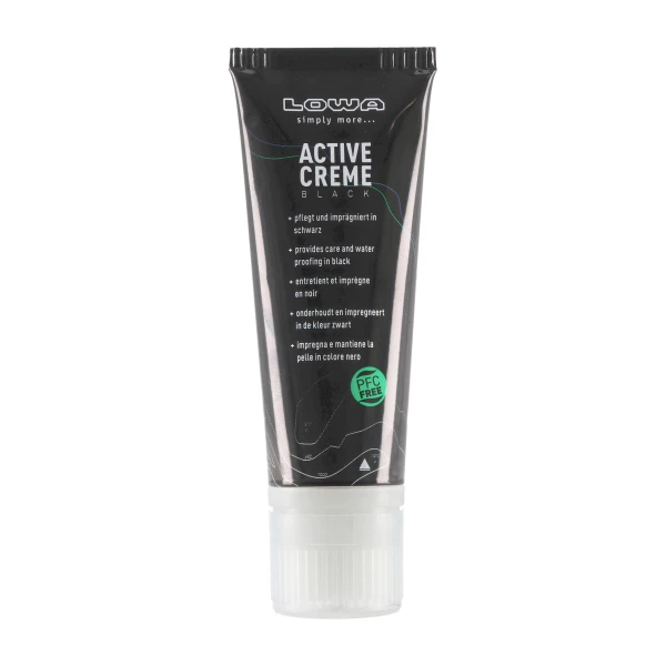 Lowa Active Creme Black 75ml - Impregnat do Skóry