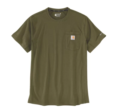 Koszulka Carhartt Force MW - dark bronzed green M