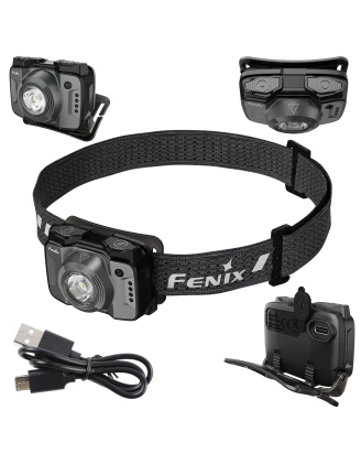 Latarka czołowa Fenix HL12R V2.0 ciemnoszara