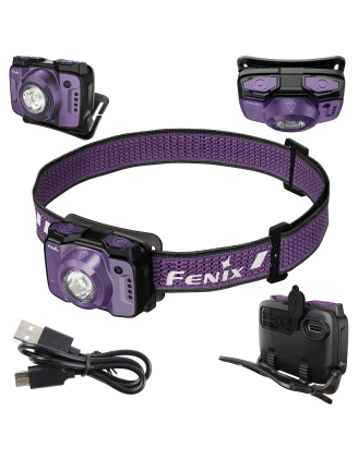 Latarka czołowa Fenix HL12R V2.0 fioletowa