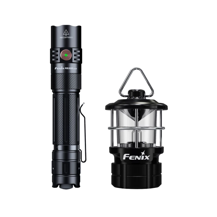 Latarka LED Fenix PD35R ACE plus CL01 czarna gratis