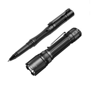 Latarka taktyczna LED Fenix TK20R V2.0 czarna plus długopis T5 gratis
