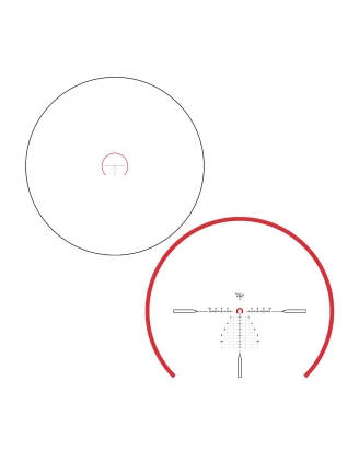 Luneta biegowa Vector Optics Constantine HD 1-10x24 FFP VCO-2 MIL SCFF-42 czarna