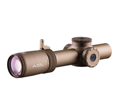 Luneta celownicza Primary Arms Compact PLx-1-8x24 SFP Illuminated ACSS Nova 5.56/.308 Fiber Wire Reticle FDE
