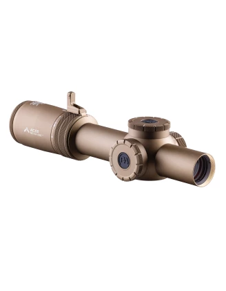 Luneta celownicza Primary Arms Compact PLx-1-8x24 SFP Illuminated ACSS Nova 5.56/.308 Fiber Wire Reticle FDE