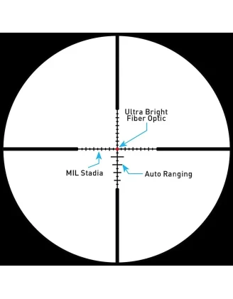 Luneta celownicza Primary Arms Compact PLx-1-8x24 SFP Illuminated ACSS Nova 5.56/.308 Fiber Wire Reticle FDE