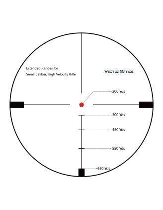 Luneta celownicza Vector Optics Hugo 3-12x44GT VOI-10BDC SFP FMC SCOM-31 czarna
