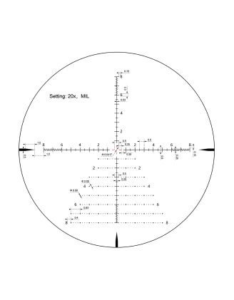 Luneta celownicza Vector Optics Tauron 3-24x56 ED SFP SCOL-55 czarna
