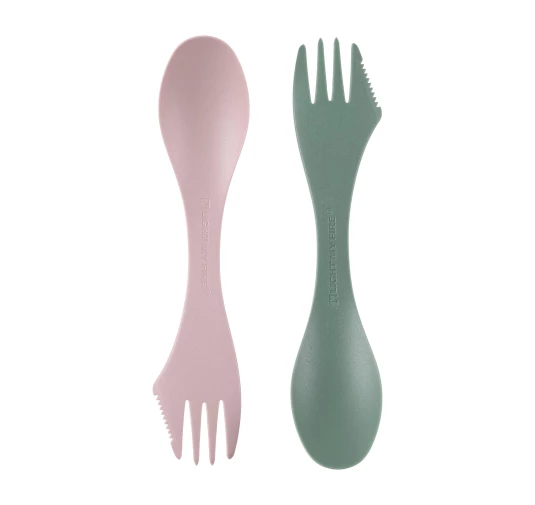 Łyżkowidelec Light My Fire Spork M Bio zielono-róż