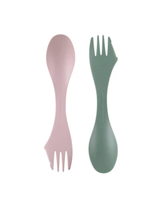 Łyżkowidelec Light My Fire Spork M Bio zielono-róż