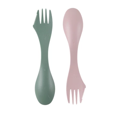 Łyżkowidelec Light My Fire Spork M Bio zielono-róż