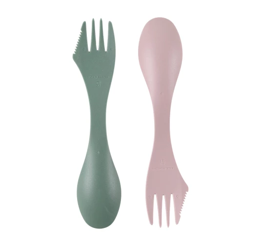 Łyżkowidelec Light My Fire Spork M Bio zielono-róż