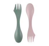 Łyżkowidelec Light My Fire Spork M Bio zielono-róż
