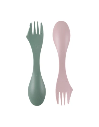 Łyżkowidelec Light My Fire Spork M Bio zielono-róż