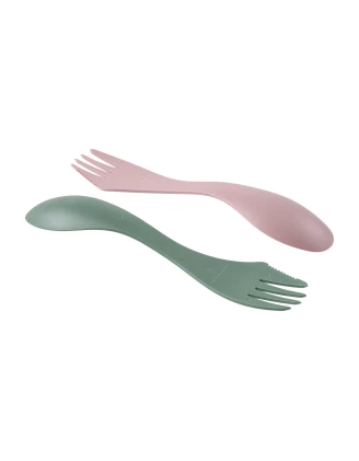 Łyżkowidelec Light My Fire Spork M Bio zielono-róż