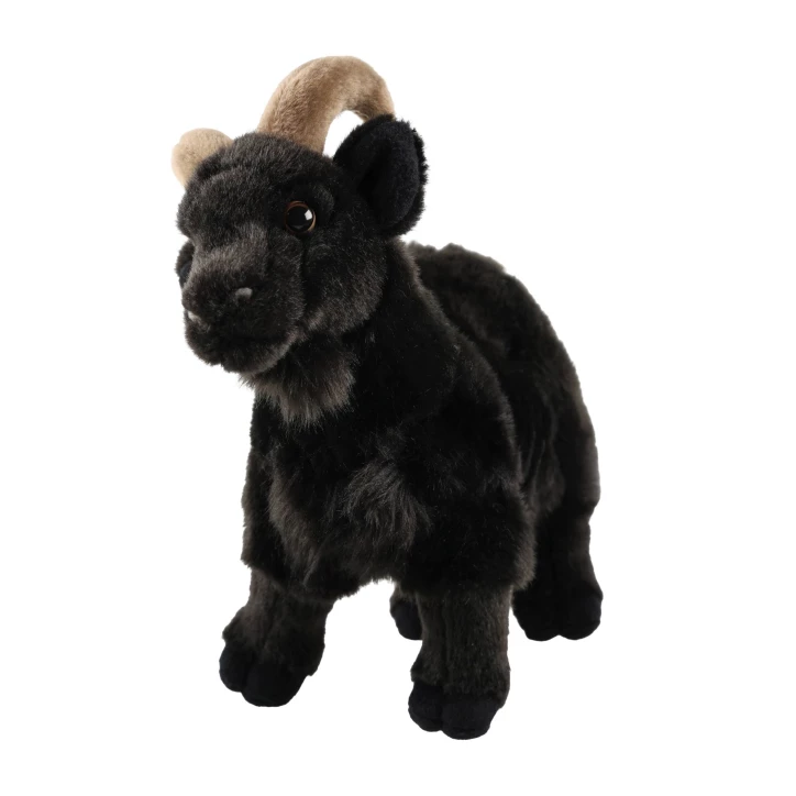 Maskotka Uni-Toys Czarna koza 28 cm