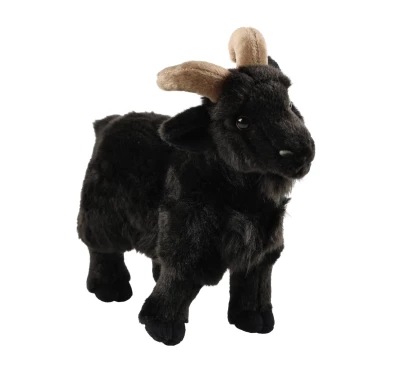Maskotka Uni-Toys Czarna koza 28 cm