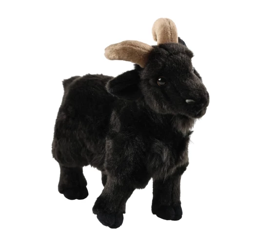 Maskotka Uni-Toys Czarna koza 28 cm