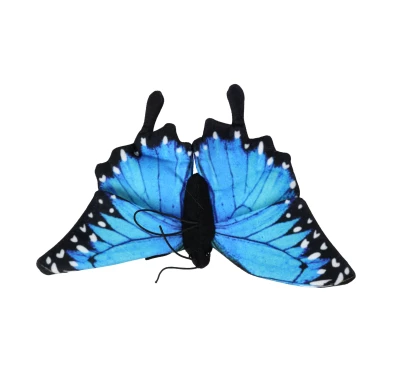 Maskotka Uni-Toys Niebieski motyl 25 cm
