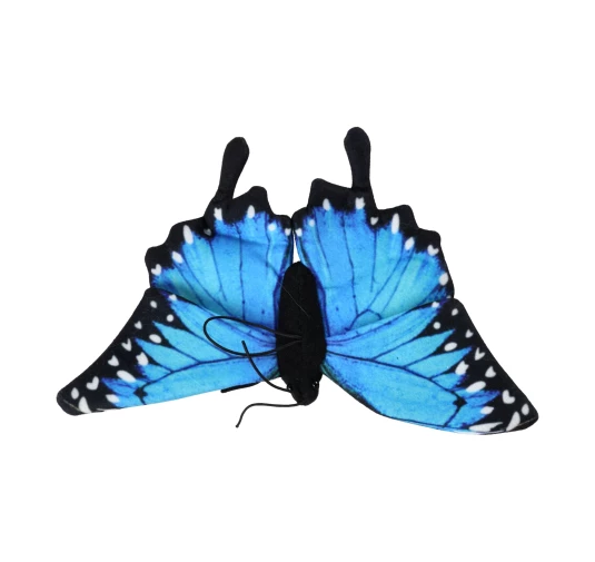 Maskotka Uni-Toys Niebieski motyl 25 cm