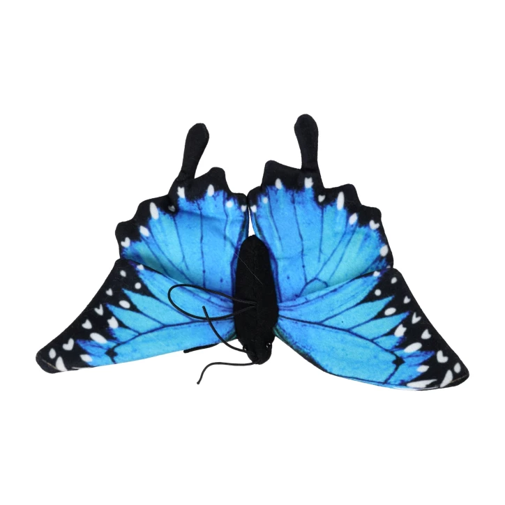 Maskotka Uni-Toys Niebieski motyl 25 cm