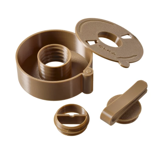 Modułowy dyspenser Qspenser do zaklejek strzeleckich - brązowy