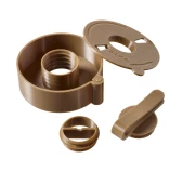 Modułowy dyspenser Qspenser do zaklejek strzeleckich - brązowy