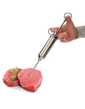 Nastrzykiwarka Browin ze stali nierdzewnej 60 ml + 2 igły