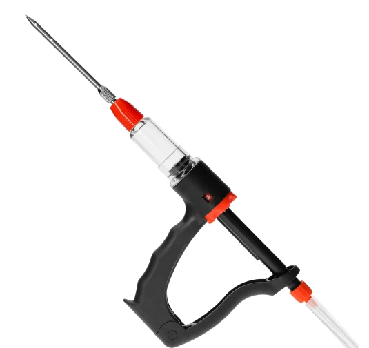 Nastrzykiwarka półautomatyczna Browin z zestawem igieł i wężykiem