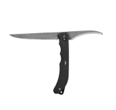 Nóż o stałej klindze Eka DUO czarny