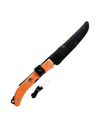 Nóż o stałej klindze Eka DUO pomarańczowy