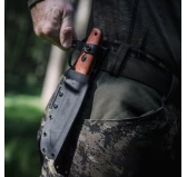 Nóż o stałej klindze Eka Nordic T12 pomarańczowy