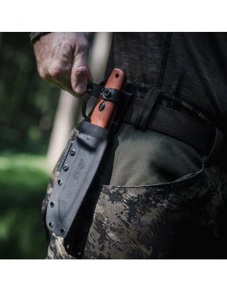 Nóż o stałej klindze Eka Nordic T12 pomarańczowy