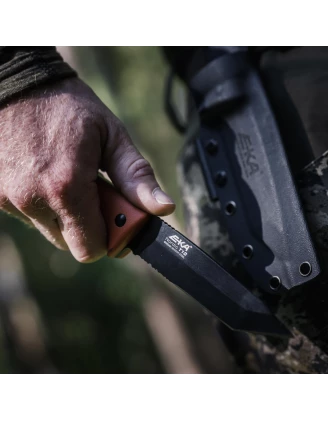 Nóż o stałej klindze Eka Nordic T12 pomarańczowy